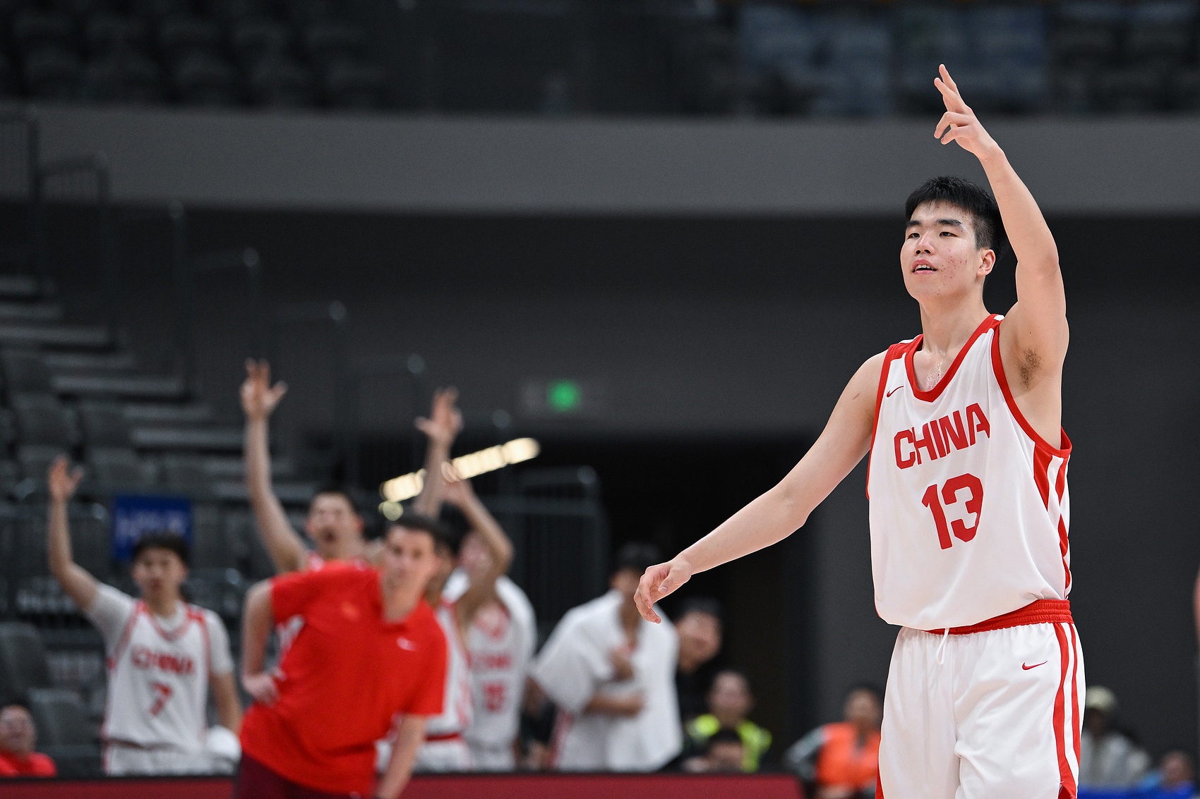 三战净胜138分 U18男篮直通亚洲杯八强 三战净胜138分 U18男篮直通亚洲杯八强
