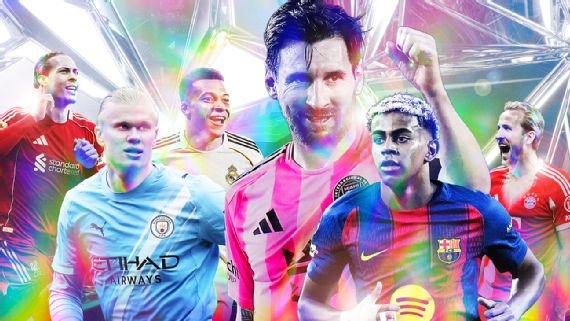ESPN年度百大球员:巴黎13人入选,梅西莱万连续十届在列 ESPN年度百大球员:巴黎13人入选,梅西莱万连续十届在列