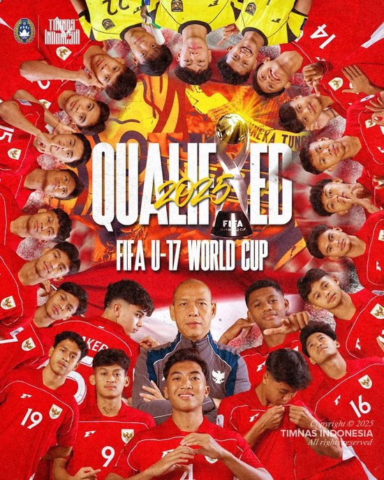 两连胜提前出线 印尼U17首度通过预选赛杀入世少赛 两连胜提前出线 印尼U17首度通过预选赛杀入世少赛